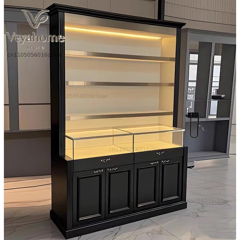 Luxury Skincare Store - Lemari Pajang Produk Makeup dan Perawatan