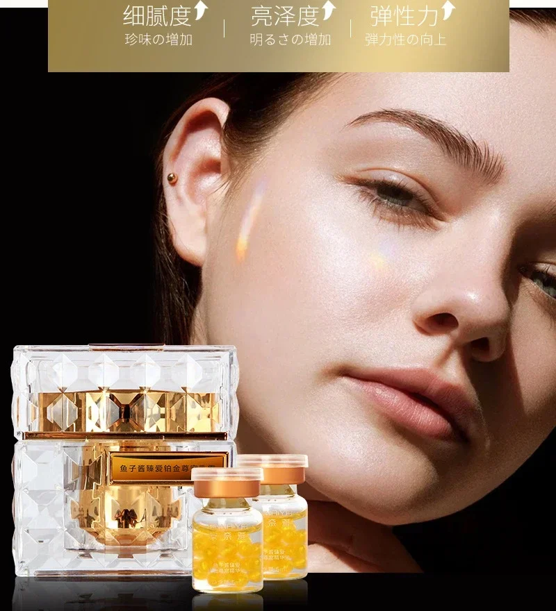 Skincare Luxury Whitening - Set Perawatan Kaviar Mewah Langka Platinum