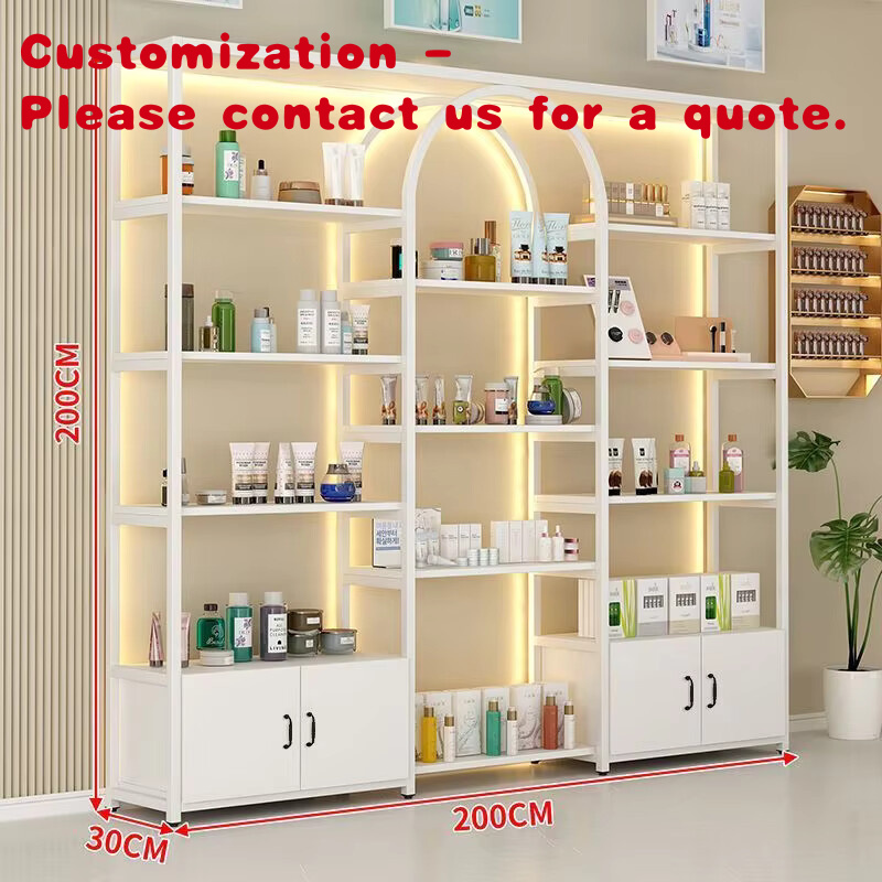 Rak Display Salon Kecantikan M - Luxury Skincare Store ulasan dan harga