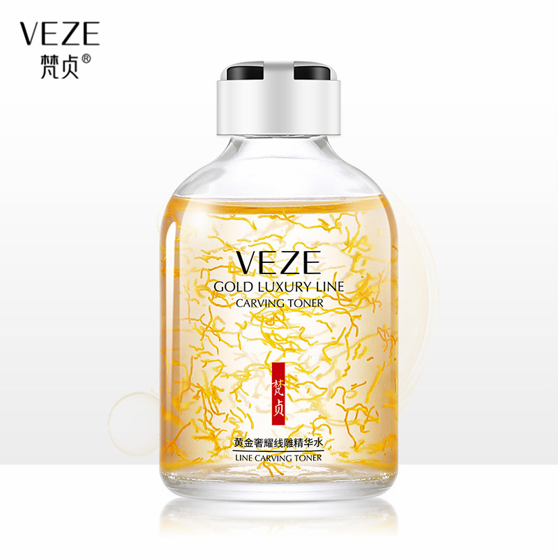 24K Emas Line Ukiran Toner Pel - Skincare Luxury Whitening ulasan dan harga
